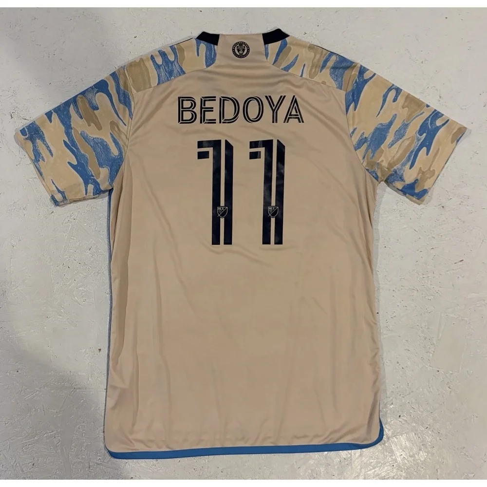 Adidas 2023/24 Philadelphia Union Bedoya Soccer Jersey HI1858 Men's Large